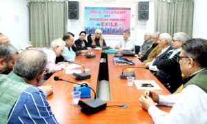 KP writers and artists during a conference.