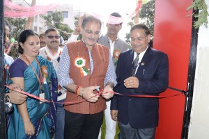 Speaker J&K Legislative Assembly, Kavinder Gupta inaugurating Bal Mela at RM Public School on Sunday.