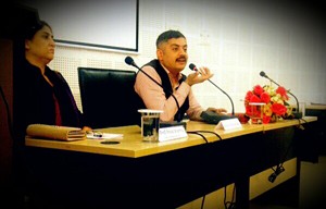 MD SIDCO Amit Sharma interacting with KAS Probationers.