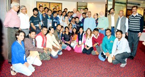 Participants of SERB programme, which concluded on Monday. 