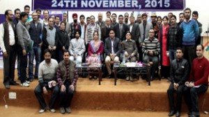 Participants during annual coordinators meet organised by IGNOU, Regional Centre Jammu.