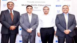 HUL’s Fair and Lovely Foundation partners NIIT and English Edge at the launch of joint initiative.