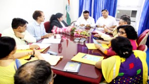 CCBL MD briefing Loan Officers during training programme on Thursday.