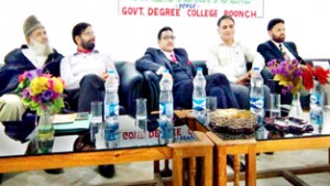 Dignitaries during legal awareness programme.