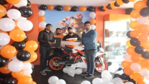 KTM launching new RC 200 and RC 390  bikes in Jammu.  