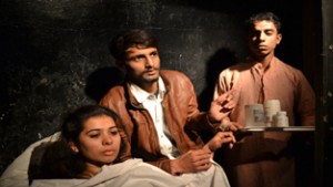 A scene from the play ‘Apna Apna Dard’.