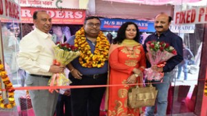 Winter-n-Summer readymade garment showroom being inaugurated on Wednesday.