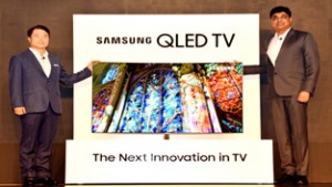 Samsung QLED TV being launched