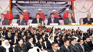 Supreme Court Judges during a function organised by State Judicial Academy on Saturday.