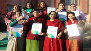 At a special assembly at Jodhamal Public School Jammu, the project leaders of the British Council’s Action Plan were awarded the British Council Certificates by Inspector General of Police, SJM Gillani. At a special assembly at Jodhamal Public School Jammu, the project leaders of the British Council’s Action Plan were awarded the British Council Certificates by Inspector General of Police, SJM Gillani.