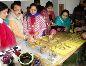 Teachers during training programme organized at DIET in Reasi. Teachers during training programme organized at DIET in Reasi.