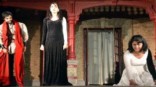 A scene from William Shakespeare’s world famous play ‘Richard-III’.