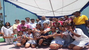 Winners posing alongwith Director General Youth Services and Sports, Navin Agarwal in Jammu. Winners posing alongwith Director General Youth Services and Sports, Navin Agarwal in Jammu.