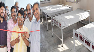 Divisional Commissioner Shantmanu inaugurating dormitories of Attendant Sarai at GMC on Saturday. Divisional Commissioner Shantmanu inaugurating dormitories of Attendant Sarai at GMC on Saturday.
