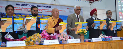 Governor N N Vohra releasing Proceedings and Abstract Volume of the Conference at IME. Governor N N Vohra releasing Proceedings and Abstract Volume of the Conference at IME.