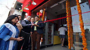 Dignitary inaugurating ROC outlet at Bharat Nagar, Talab Tillo. Dignitary inaugurating ROC outlet at Bharat Nagar, Talab Tillo.