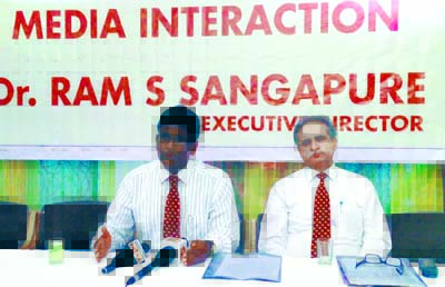 Dr Ram S Sangapure interacting with media persons at Jammu on Sunday. Dr Ram S Sangapure interacting with media persons at Jammu on Sunday.