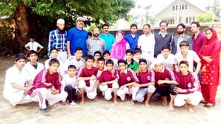 Winners of Inter-zonal competition posing for a group photograph along with officers and officials of DYSS. Winners of Inter-zonal competition posing for a group photograph along with officers and officials of DYSS.
