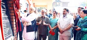 Chief Minister, Mufti Mohd Sayeed inaugurating SP Higher Secondary School as first-ever model school in Valley. Chief Minister, Mufti Mohd Sayeed inaugurating SP Higher Secondary School as first-ever model school in Valley.