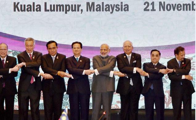 MODI1 PM calls for enhancing counter-terror cooperation with ASEAN