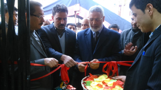 Zonal Head South JK Bank Mohammed Maqbool Lone inaugurating Bank Branch at Chersoo on Monday. Zonal Head South JK Bank Mohammed Maqbool Lone inaugurating Bank Branch at Chersoo on Monday.