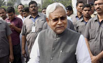 nitish 1 After BSP, JD(U) extends support to GST