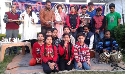 BLSKS artists presenting musical play ‘Jai Jawan Jai Vigyan’ in its Saturday Theatre series. BLSKS artists presenting musical play ‘Jai Jawan Jai Vigyan’ in its Saturday Theatre series.