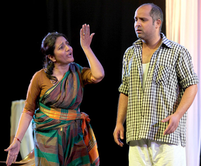 A scene from Marathi play. —Excelsior/Rakesh A scene from Marathi play. —Excelsior/Rakesh