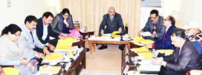 JU VC chairing Syndicate Meeting on Monday. JU VC chairing Syndicate Meeting on Monday.