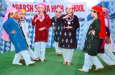 Students performing cultural programme during their Annual Day on Sunday. Students performing cultural programme during their Annual Day on Sunday.