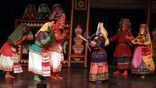 A scene from the puppet dance show. -Excelsior/Rakesh A scene from the puppet dance show. -Excelsior/Rakesh