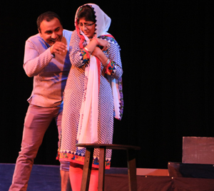 A scene from the play ‘Kala Suraj’ A scene from the play ‘Kala Suraj’