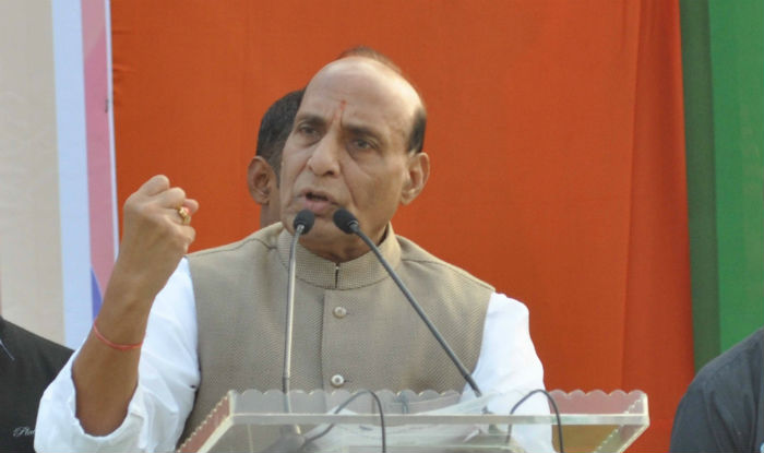 Rajnath reviews security situation after terror inputs Rajnath reviews security situation after terror inputs