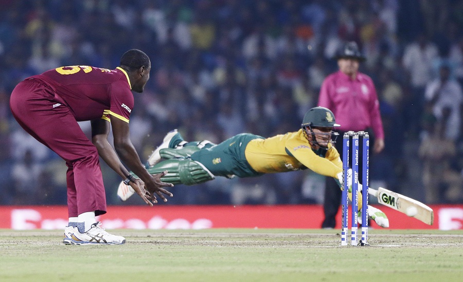 West Indies restrict Soutn Africa to 122/8 West Indies restrict Soutn Africa to 122/8