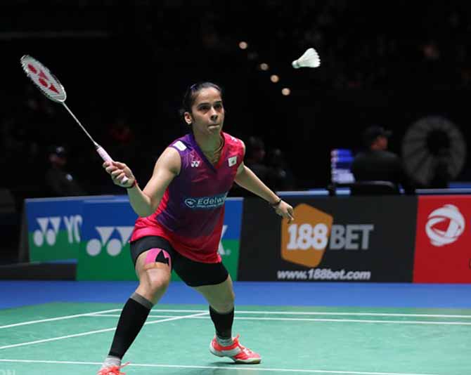 Saina, Sindhu, Prannoy in Swiss Open quarters Saina, Sindhu, Prannoy in Swiss Open quarters