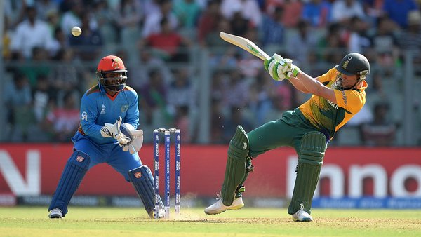 South Africa make 209/5 against Afghanistan