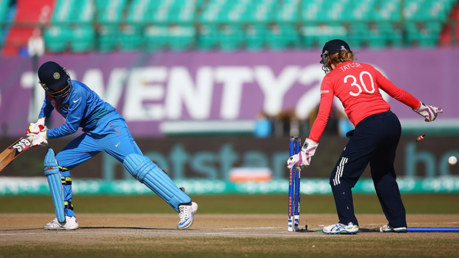 Indian eves make 90/8 against England