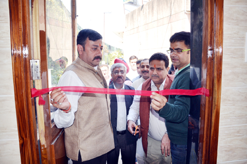 President of PCJ inaugurating newly constructed reception centre of the club on Monday. President of PCJ inaugurating newly constructed reception centre of the club on Monday.