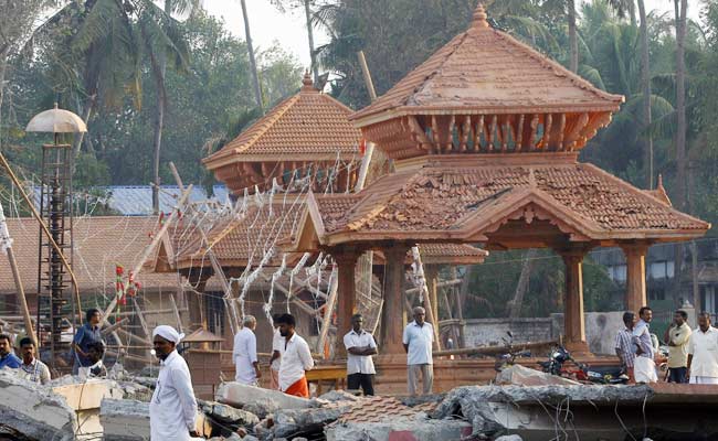 Temple fireworks mishap: 13 persons arrested Temple fireworks mishap: 13 persons arrested