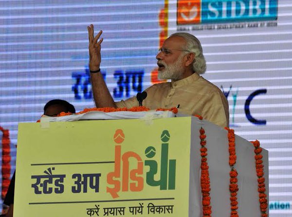 PM launches Stand up India to promote financial inclusion PM launches Stand up India to promote financial inclusion
