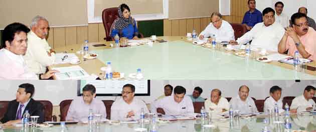 Prepare action plans to address strains in water supply: Mehbooba Prepare action plans to address strains in water supply: Mehbooba