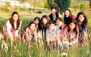 A scene of Bollywood Movie 'Nanhe Farishtey'. A scene of Bollywood Movie 'Nanhe Farishtey'.