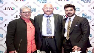 Dignitaries during unveiling of ‘Apollo JIYO’ app. Dignitaries during unveiling of ‘Apollo JIYO’ app.