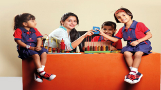 Children enjoying learning at Bachpan- a playschool in Jammu. Children enjoying learning at Bachpan- a playschool in Jammu.