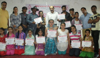 Participants of International Dance Day posing for group photograph. Participants of International Dance Day posing for group photograph.