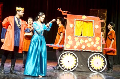 A scene from the play ‘Henry and Anne’. A scene from the play ‘Henry and Anne’.