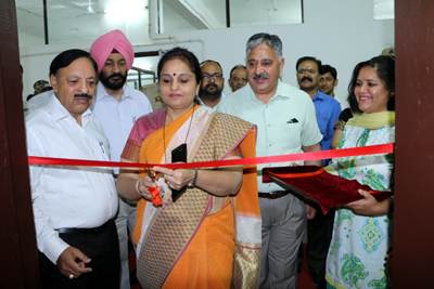 Minister of State for Education, Priya Sethi inaugurating Community College at Central University, Jammu on Wednesday. Minister of State for Education, Priya Sethi inaugurating Community College at Central University, Jammu on Wednesday.