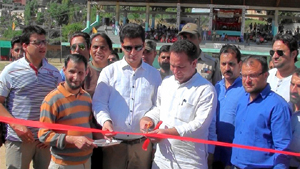 Minister of State for Sports, Sunil Kumar Sharma inaugurating 12th Gufran Memorial T20 Cricket Tournament at Doda. Minister of State for Sports, Sunil Kumar Sharma inaugurating 12th Gufran Memorial T20 Cricket Tournament at Doda.