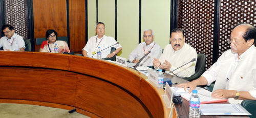 Union Minister Dr Jitendra Singh presiding over the meeting of Consultative Committee for Ministry at New Delhi. Union Minister Dr Jitendra Singh presiding over the meeting of Consultative Committee for Ministry at New Delhi.
