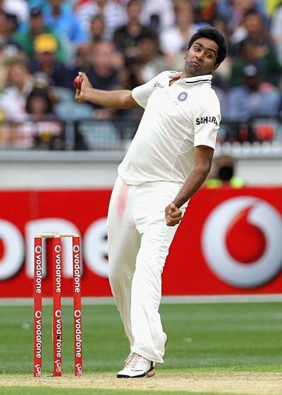 Ravichandran Ashwin in action during fourth day of 1st Test match against West Indies. Ravichandran Ashwin in action during fourth day of 1st Test match against West Indies.